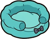 Pet beds and homes, a sticker from the The Monster Family world