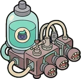 Gadgets and devices, a sticker from the The Monster Family world