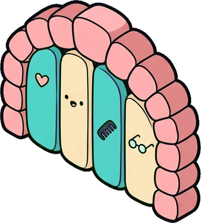 Doors, a sticker from the The Monster Family world