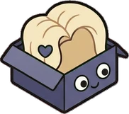 Baskets and floor things, a sticker from the The Monster Family world