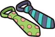 Baskets and floor things, a sticker from the The Monster Family world