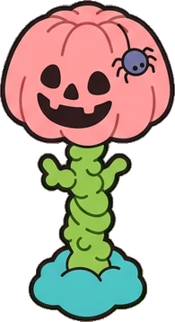 Floor lamps, a sticker from the The Monster Family world