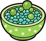 Small plants, a sticker from the The Monster Family world