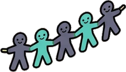 Garlands and hanging things, a sticker from the The Monster Family world