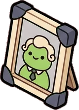 Shelf things, a sticker from the The Monster Family world