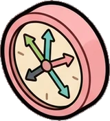 Shelf things, a sticker from the The Monster Family world