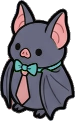 Cats and small animals, a sticker from the The Monster Family world