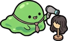 Cats and small animals, a sticker from the The Monster Family world