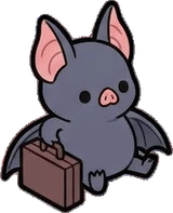 Cats and small animals, a sticker from the The Monster Family world