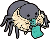 Cats and small animals, a sticker from the The Monster Family world