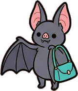 Cats and small animals, a sticker from the The Monster Family world