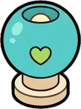 Candles and small lights, a sticker from the The Monster Family world