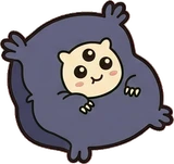 Cushions and blankets, a sticker from the The Monster Family world