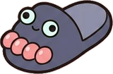 Cushions and blankets, a sticker from the The Monster Family world