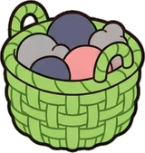 Cushions and blankets, a sticker from the The Monster Family world