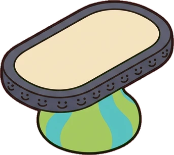 Tables, a sticker from the The Monster Family world