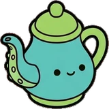 Food and drinks, a sticker from the The Monster Family world