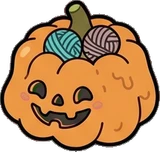 Food and drinks, a sticker from the The Monster Family world