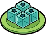 Food and drinks, a sticker from the The Monster Family world