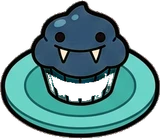 Food and drinks, a sticker from the The Monster Family world