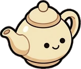 Food and drinks, a sticker from the The Monster Family world