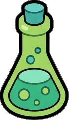 Food and drinks, a sticker from the The Monster Family world
