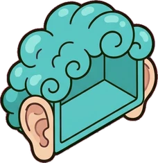 Wall shelves, a sticker from the The Monster Family world