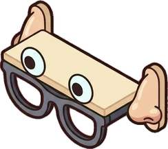 Wall shelves, a sticker from the The Monster Family world