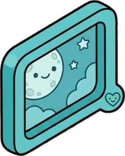Windows, a sticker from the The Monster Family world