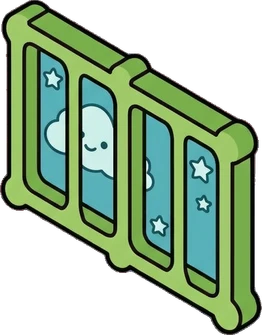 Windows, a sticker from the The Monster Family world