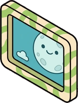 Windows, a sticker from the The Monster Family world