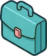 Bags, hats and shoes, a sticker from the The Monster Family world