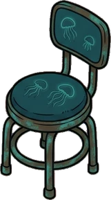Chairs, a sticker from the The Night Aquarium world