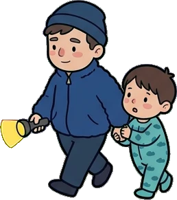 People together, a sticker from the The Night Aquarium world