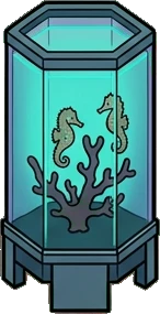 Pet beds and homes, a sticker from the The Night Aquarium world