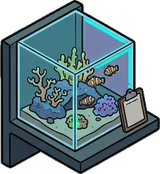 Pet beds and homes, a sticker from the The Night Aquarium world