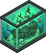 Pet beds and homes, a sticker from the The Night Aquarium world