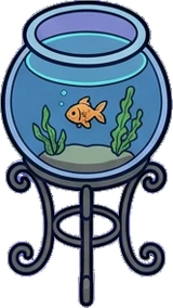 Pet beds and homes, a sticker from the The Night Aquarium world