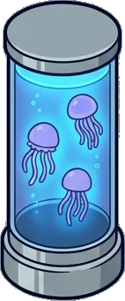 Pet beds and homes, a sticker from the The Night Aquarium world