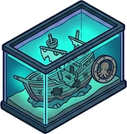 Pet beds and homes, a sticker from the The Night Aquarium world
