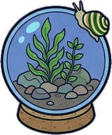 Pet beds and homes, a sticker from the The Night Aquarium world