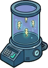 Gadgets and devices, a sticker from the The Night Aquarium world
