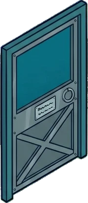 Doors, a sticker from the The Night Aquarium world