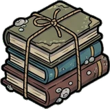 Baskets and floor things, a sticker from the The Night Aquarium world