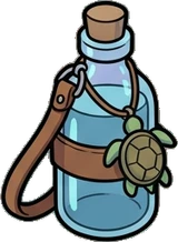 Baskets and floor things, a sticker from the The Night Aquarium world