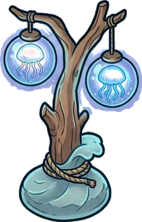 Floor lamps, a sticker from the The Night Aquarium world
