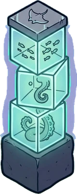 Floor lamps, a sticker from the The Night Aquarium world