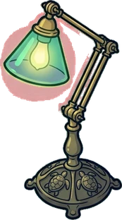 Floor lamps, a sticker from the The Night Aquarium world