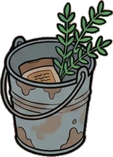 Small plants, a sticker from the The Night Aquarium world