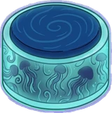 Poufs and ottomans, a sticker from the The Night Aquarium world